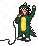 create a pixel art character