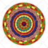 create 4 colorful, art mandalas for you