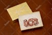 make Mothers Day Acrylic Monogram Necklace in Tortoise Shell color