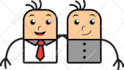 create vector kawaii doodle illustrations