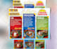 design restaurant menu, food flyer, price list, TV screen digital menu board