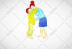 do attractive vibrant illustrations for you
