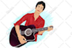 create detailed cartoon potrait