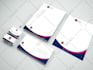 design business card or letterhead or statonary print ready