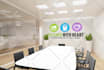 mockup your logo or text on Office Interior