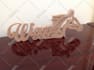 scroll Cut your Name by hand from Craftwood