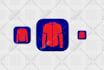 create a cool flat icon