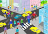 do attractive vibrant illustrations for you