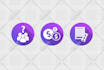 create a cool flat icon