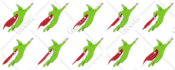 create 2d character with animations and sprite sheet