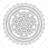 create 4 colorful, art mandalas for you
