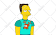 draw you as SIMPSON character