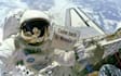 place your message or logo on a sign held by an astronaut