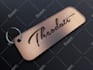 make logo with 3d keychain mockup
