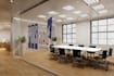 mockup your logo or text on Office Interior