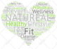 design typography word cloud art, word art
