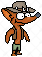 create a pixel art character