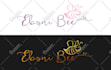 design 2 Creative Signature Script Logo