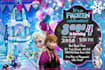 customize this Frozen Theme Birthday Invitation