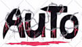 draw a black and white horror illustration