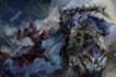create an awesome character illustration and battle scene
