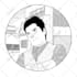 draw a cool anime manga comic style portrait