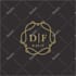 create luxury logo for your wedding