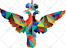 convert your design into a modern unique premium polygon art