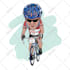 draw cycling caricature or anything related to cycling