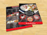 design restaurant menu, food flyer, price list, TV screen digital menu board