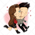 make an adorable chibi couple for you