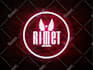 replicate your text or logo in neon style, now animated