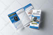 design trifold brochure, company profile, pdf lead magnet, presentation