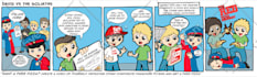 create a comic strip using your idea