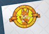 design a professional retro logo, badge, label