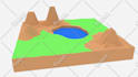 create 3d low poly lowpoly model using blender