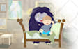 make you children book or bookcover illustration