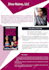 design one page speaker sheet within 24hours