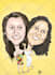 draw a first class professional portrait caricature
