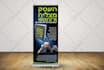 create a amazing roll up banner 24 hrs