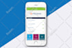 create prototype and wireframe for mobile app UI