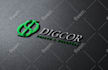 design a 2d logo with 3d mockup with express delivery