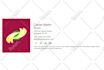 do modern minimalist luxury business card