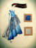 draw a professional fashion illustration and fashion model