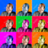 draw a warhol style drawing from your photo