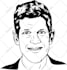 tracing portrait to vector black and white in fast delivery