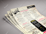 design flyer, menu, biz cards