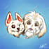 illustrate quirky and fun pet portraits