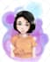 draw a cute cartoon character