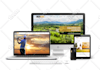 create responsive showcase mock ups